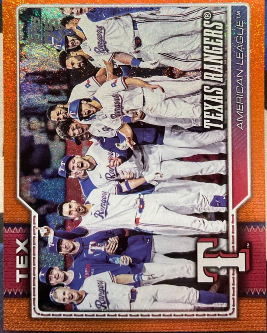 Texas Rangers [Orange Holo] #258