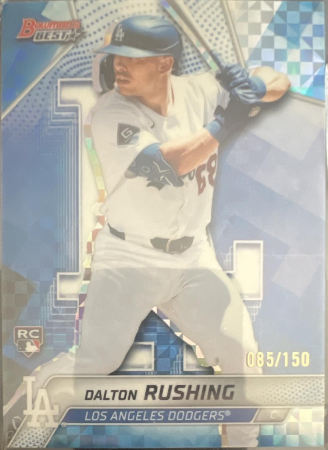 Dalton Rushing [Blue X-Fractor] #33
