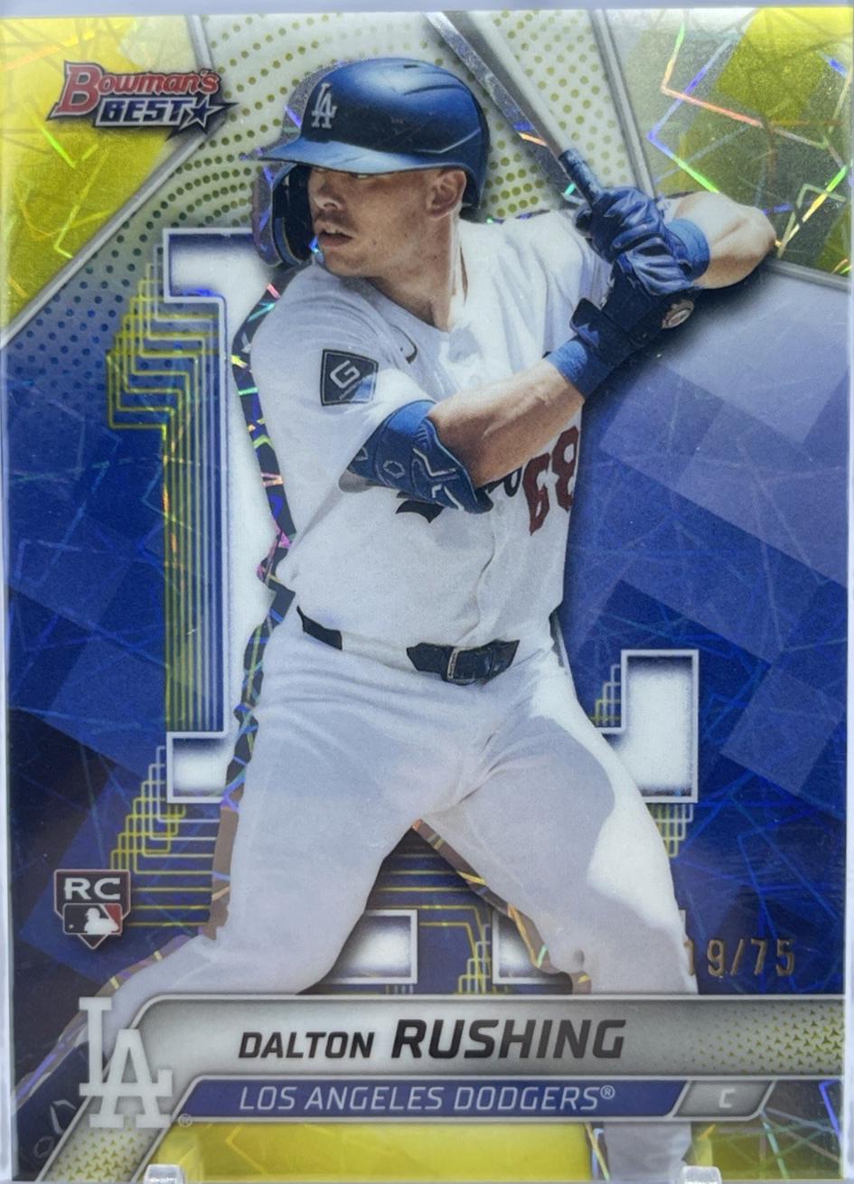 Dalton Rushing [Yellow Lazer Refractor] #33