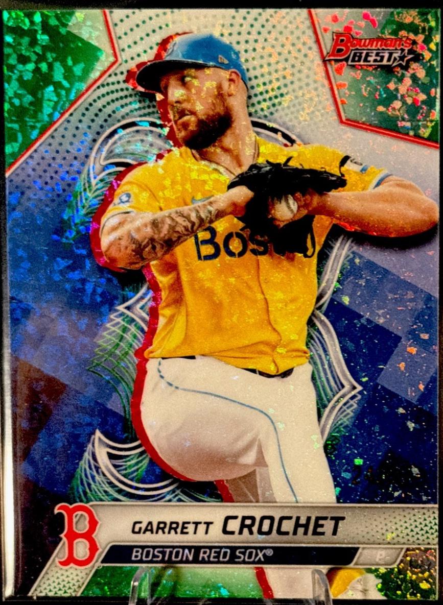 Garrett Crochet [Green Mini-Diamond Refractor] #3