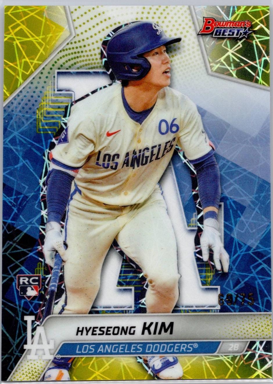 Hyeseong Kim [Yellow Lazer Refractor] #45
