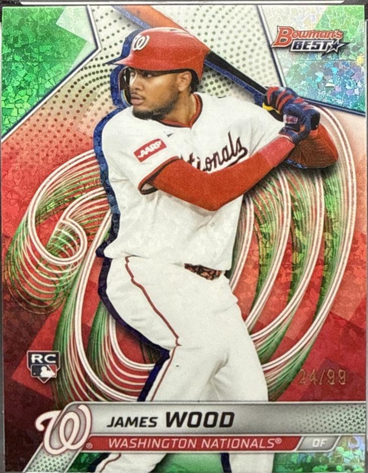 James Wood [Green Mini-Diamond Refractor] #24