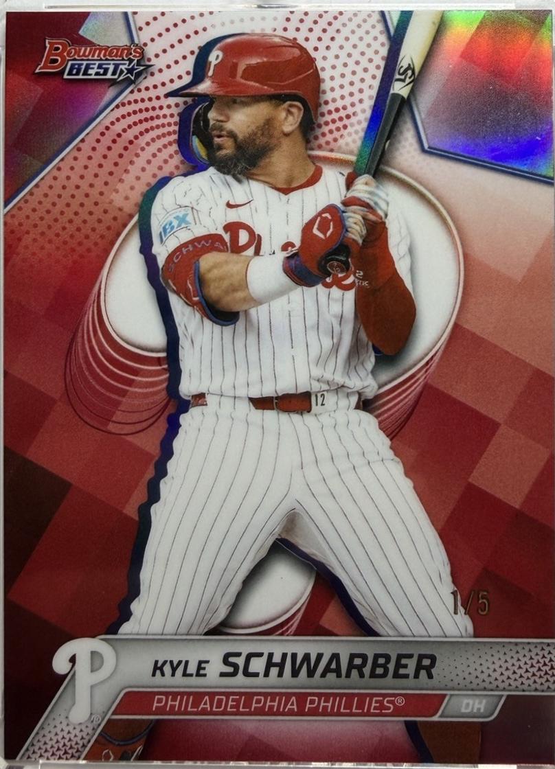 Kyle Schwarber [Red Refractor] #56