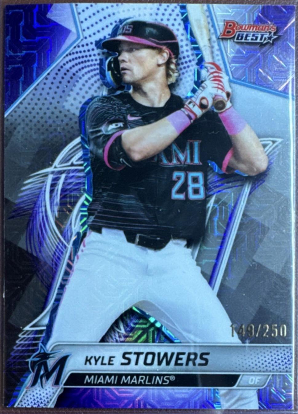 Kyle Stowers [Purple Refractor] #9