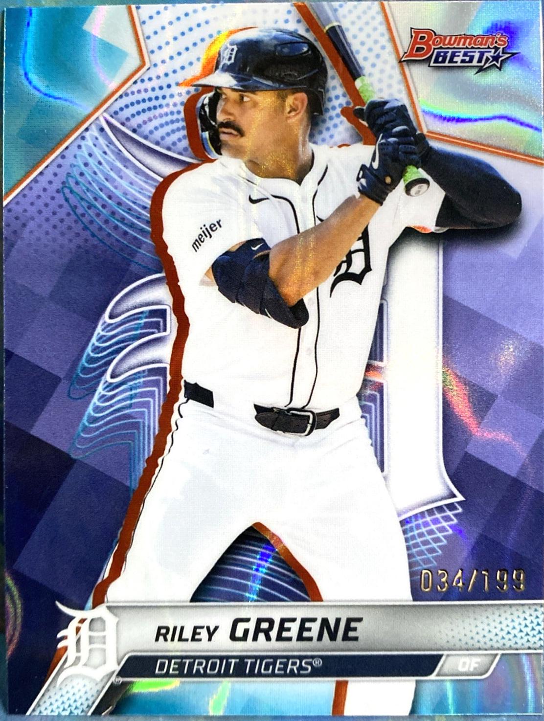 Riley Greene [Aqua Refractor] #59