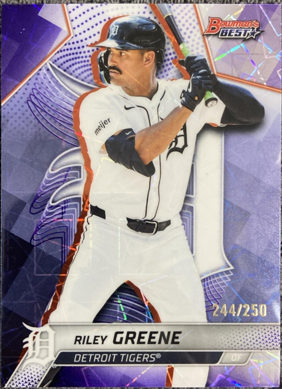 Riley Greene [Purple Lazer Refractor] #59