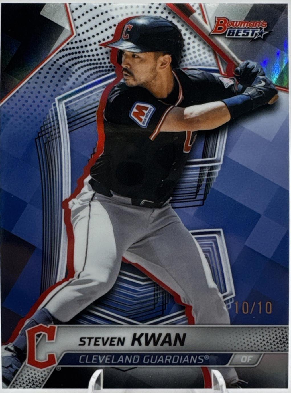 Steven Kwan [Black Refractor] #61