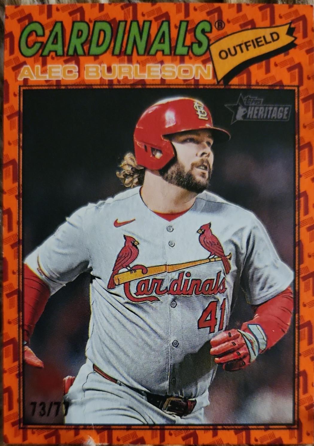 Alec Burleson [Color Of The Year Orange] #165