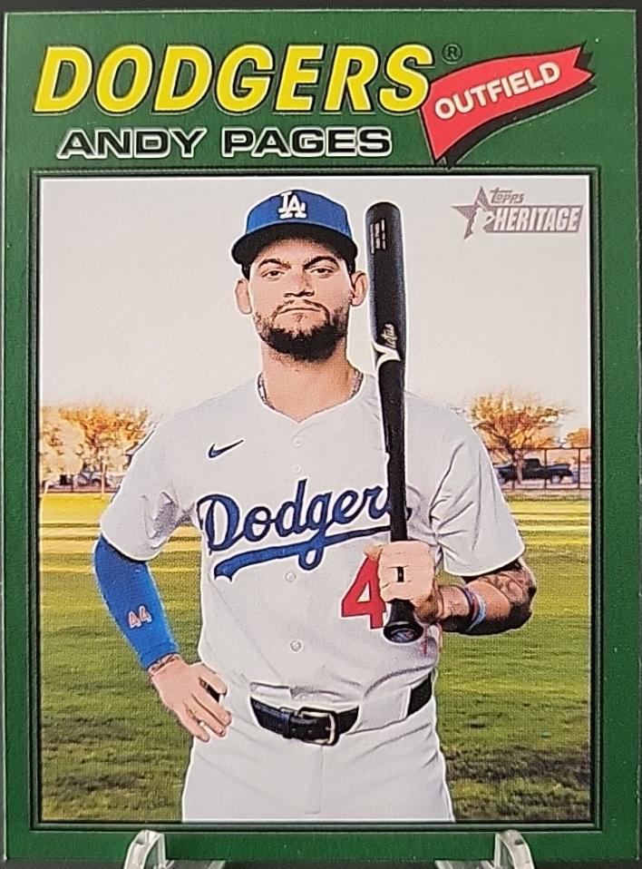 Andy Pages [Dark Green Bordered] #235