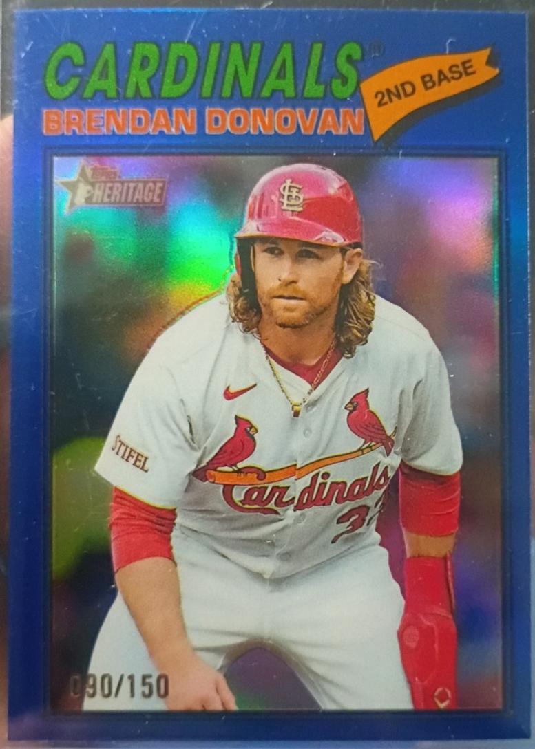Brendan Donovan [Blue Bordered Chrome] #95