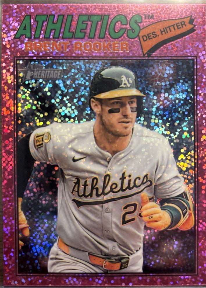 Brent Rooker [Pink Sparkle Chrome] #103