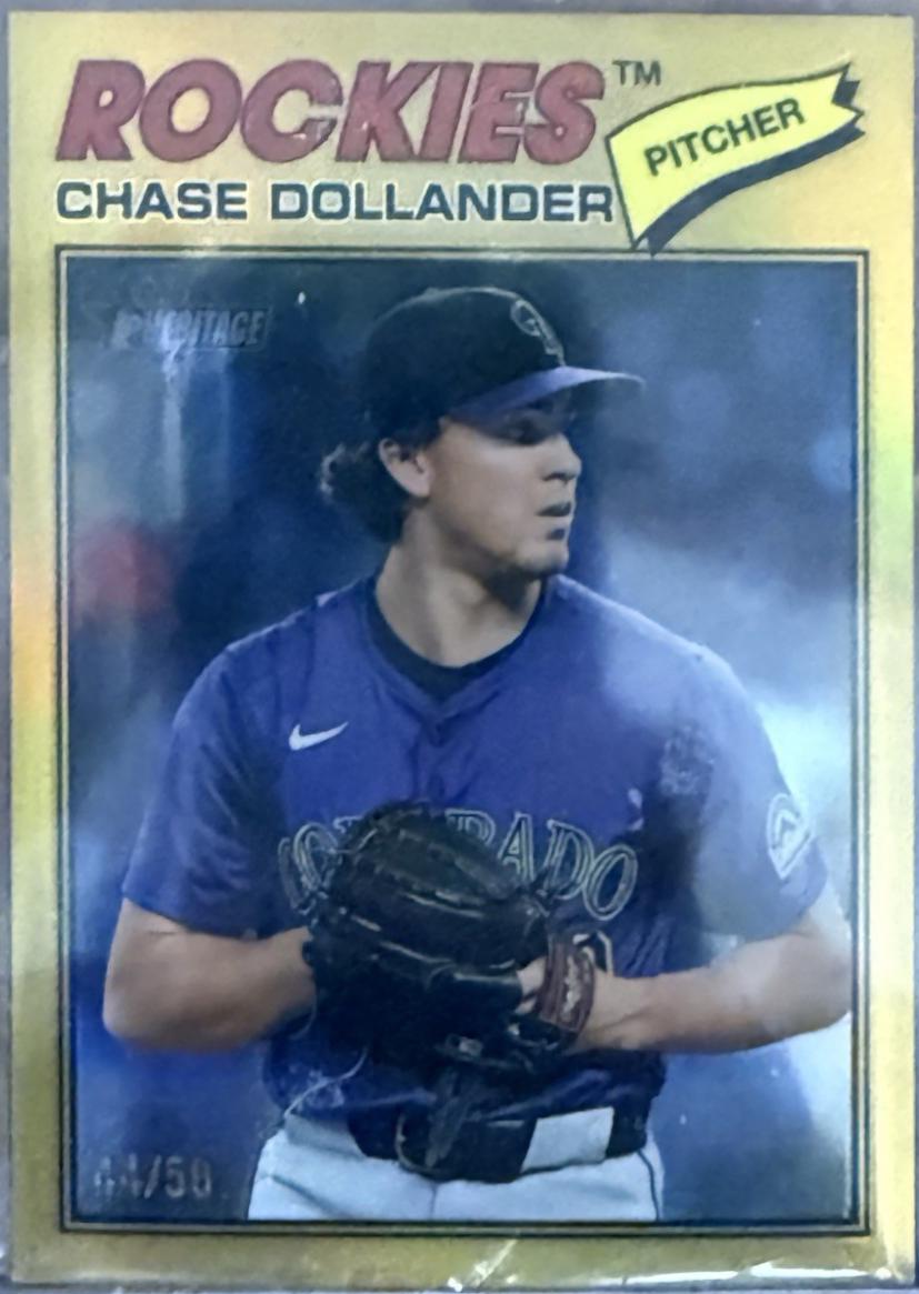 Chase Dollander [Gold Bordered Chrome] #91