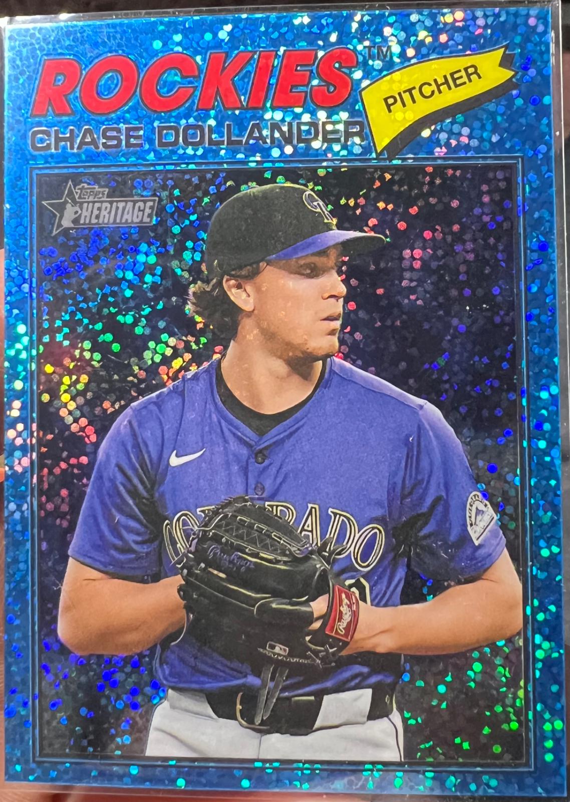 Chase Dollander [Light Blue Sparkle Chrome] #91