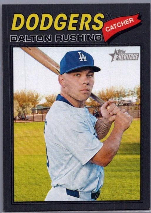 Dalton Rushing [Dark Gray Bordered] #246