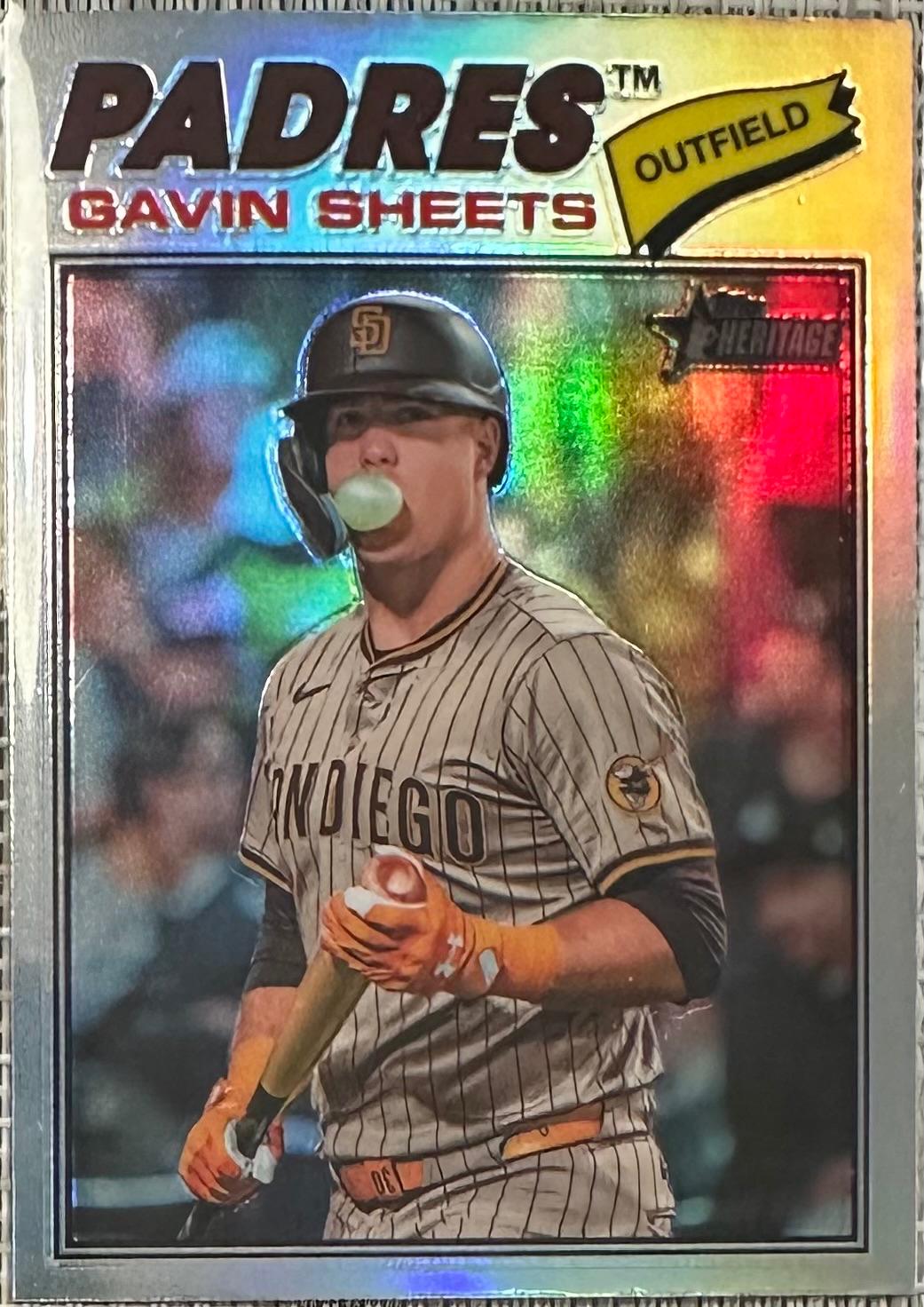 Gavin Sheets [Refractor Chrome] #127