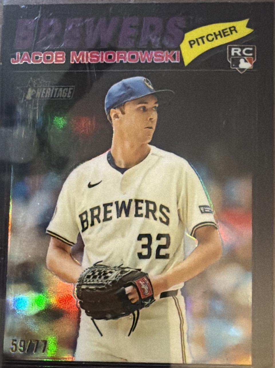 Jacob Misiorowski [Black Bordered Chrome] #144
