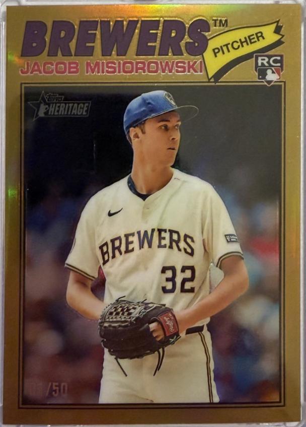 Jacob Misiorowski [Gold Bordered Chrome] #144