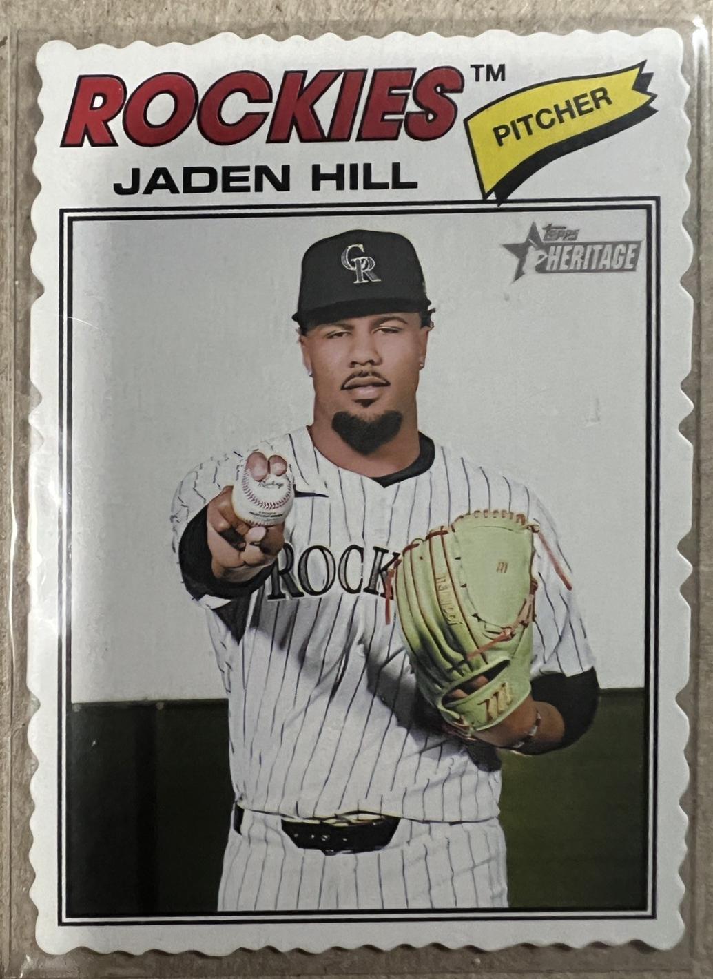 Jaden Hill [Deckle Edge] #26