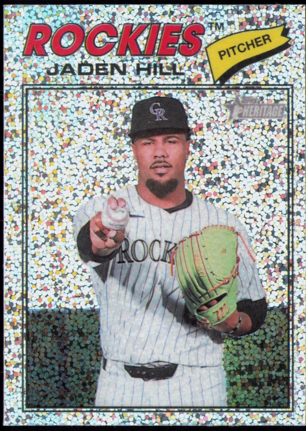 Jaden Hill [Silver Sparkle Chrome] #26