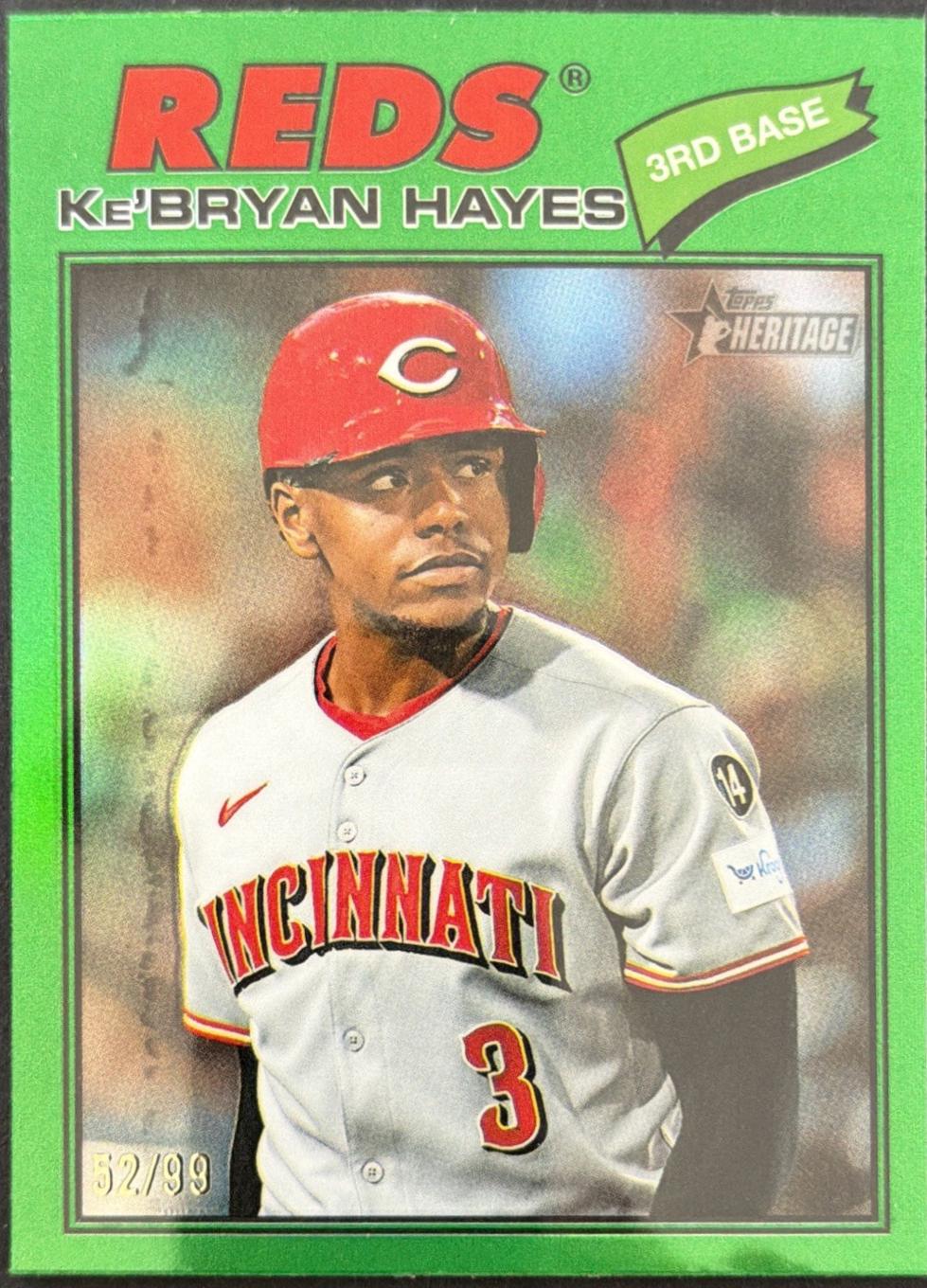 Ke'Bryan Hayes [Green Bordered Chrome] #151