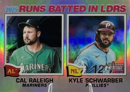 Kyle Schwarber / Cal Raleigh [Chrome] #3