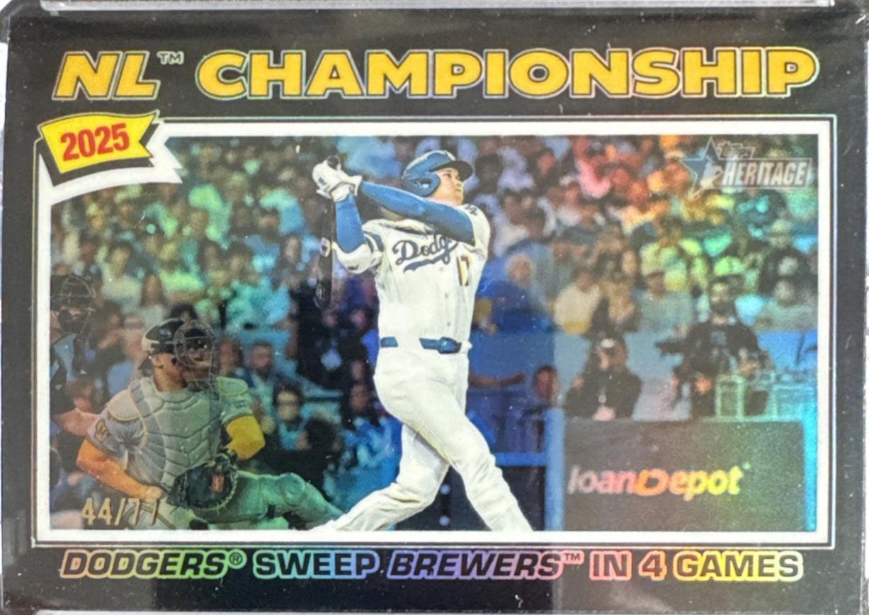 Los Angeles Dodgers [Black Bordered Chrome] #277