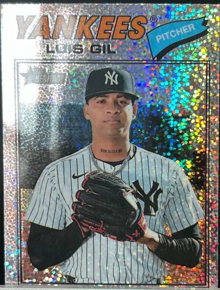Luis Gil [Silver Sparkle Chrome] #123