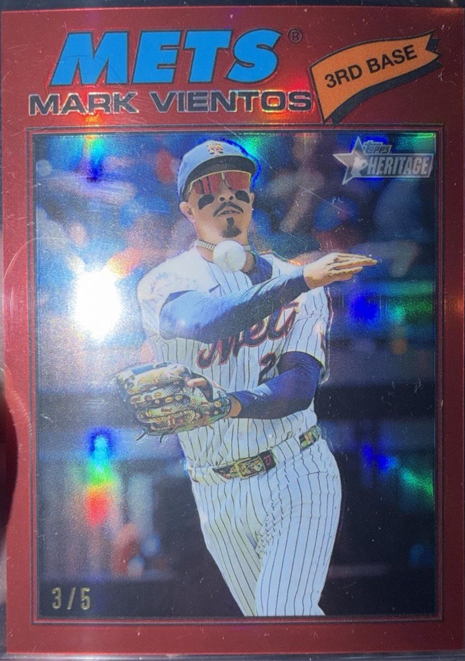 Mark Vientos [Red Bordered Chrome] #77
