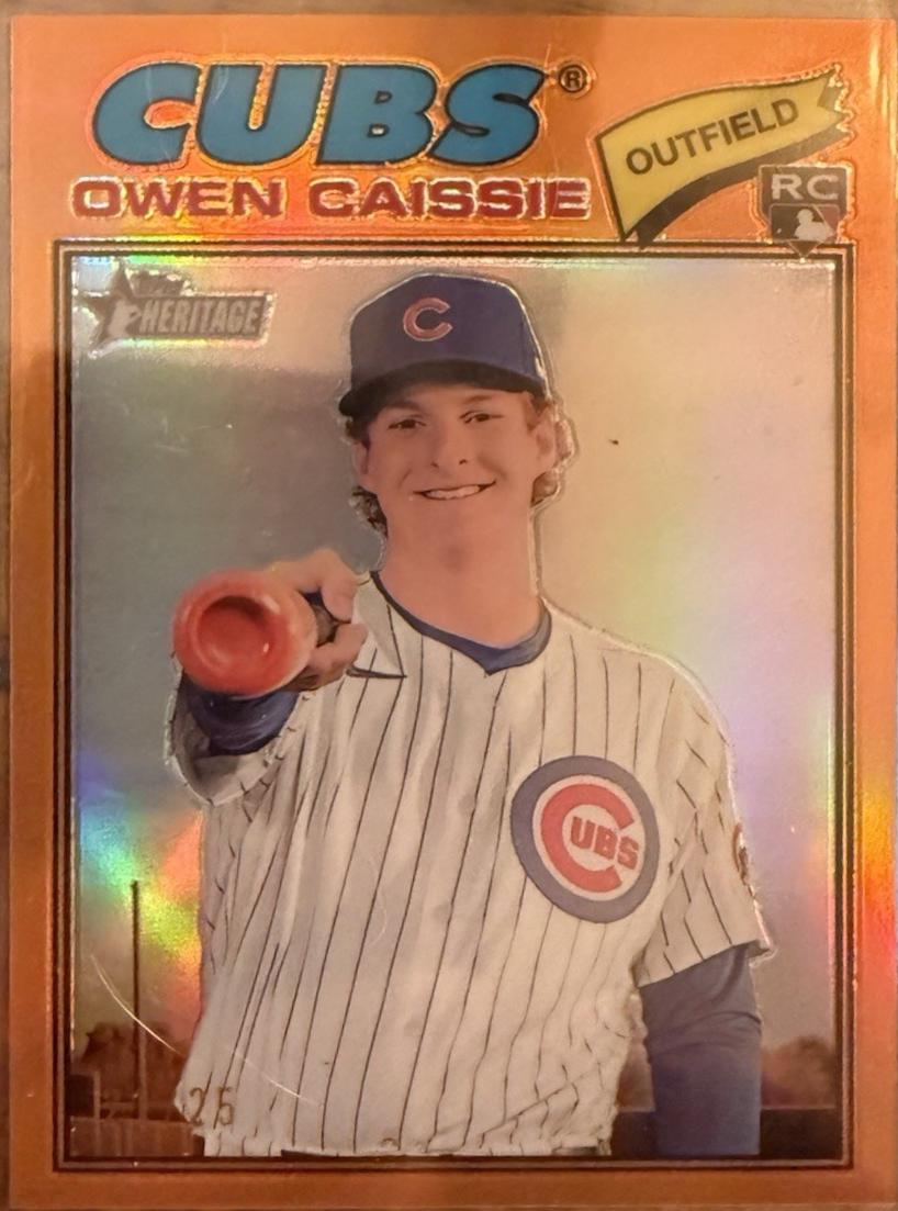 Owen Caissie [Orange Bordered Chrome] #88