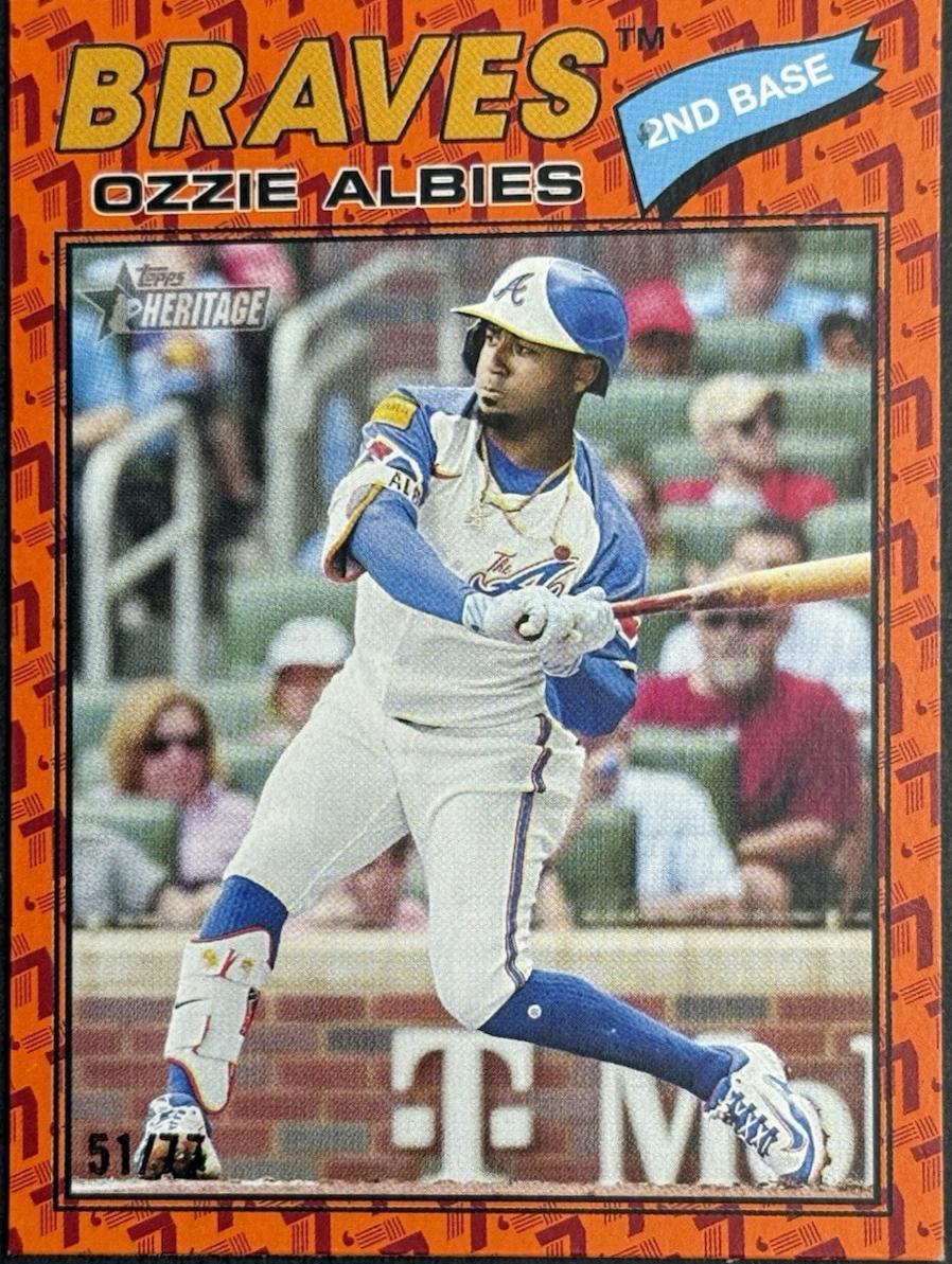 Ozzie Albies [Color Of The Year Orange] #264