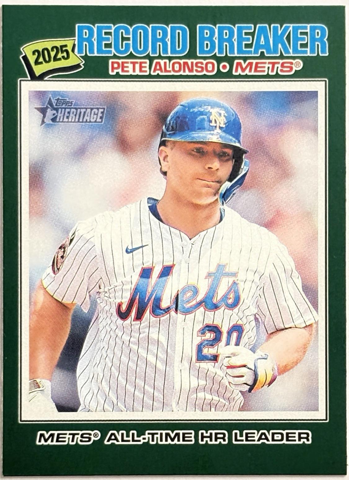 Pete Alonso [Dark Green Bordered] #232