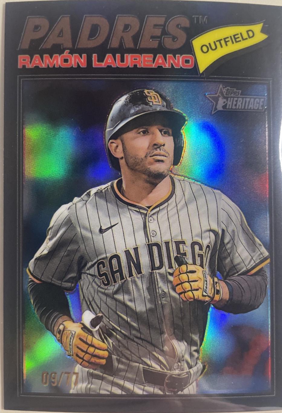 Ramon Laureano [Black Bordered Chrome] #89