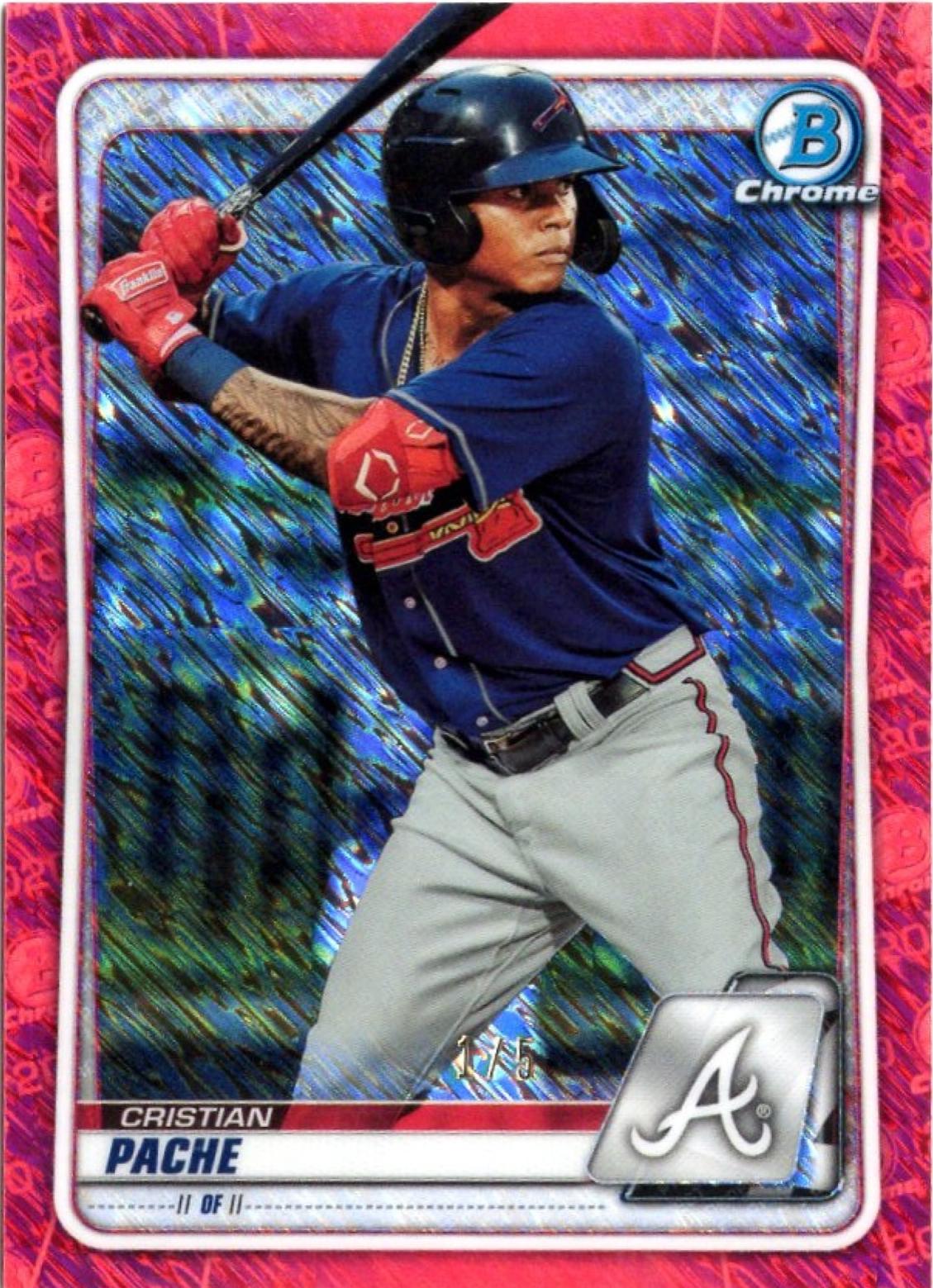 Cristian Pache [Red Shimmer Refractor] #BCP-5