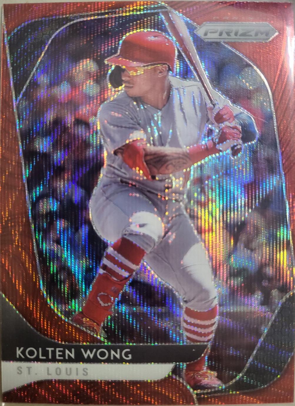 Kolten Wong [Red Wave Prizm] #54