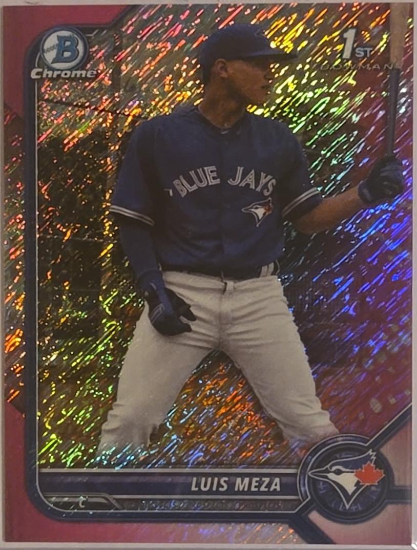 Luis Meza [Fuchsia Pink Shimmer Refractor] #BCP-209