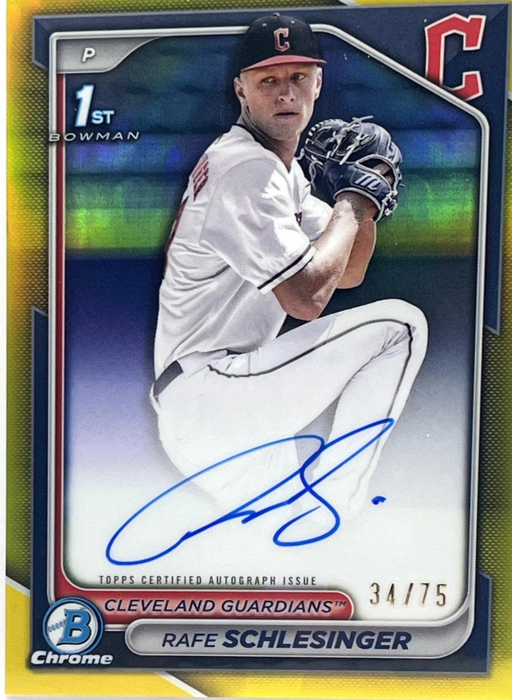 Rafe Schlesinger [Yellow Refractor] #CPA-RSC