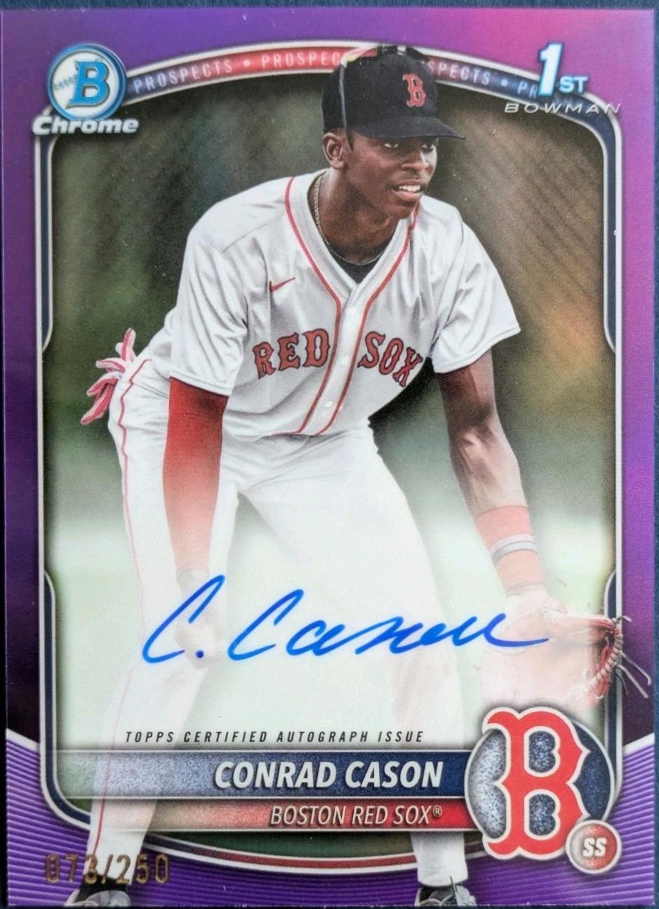 Conrad Cason [Purple Mojo Refractor] #CPA-CCN