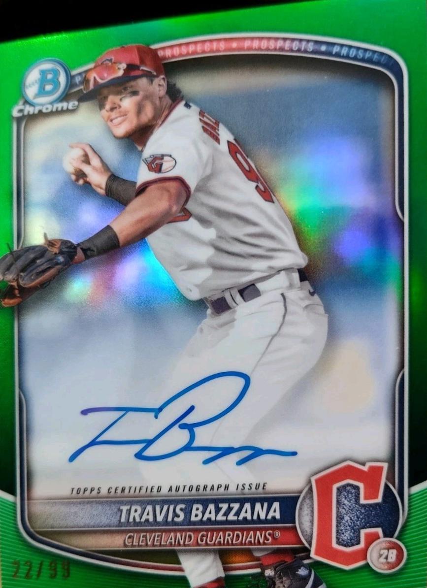 Travis Bazzana [Green Mojo Refractor] #CPA-TB