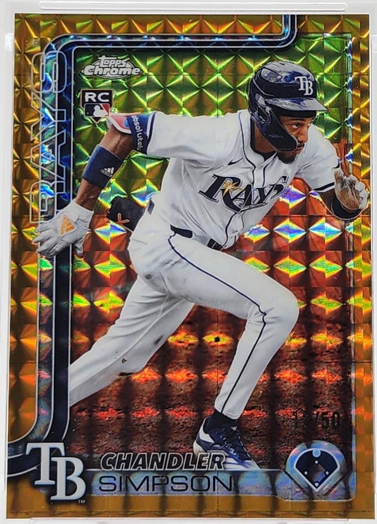 Chandler Simpson [Gold Geometric Refractor] #USC179