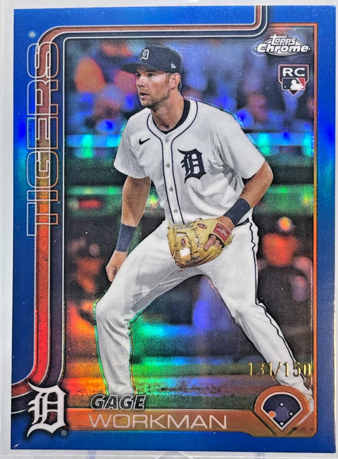 Gage Workman [Blue Refractor] #USC21