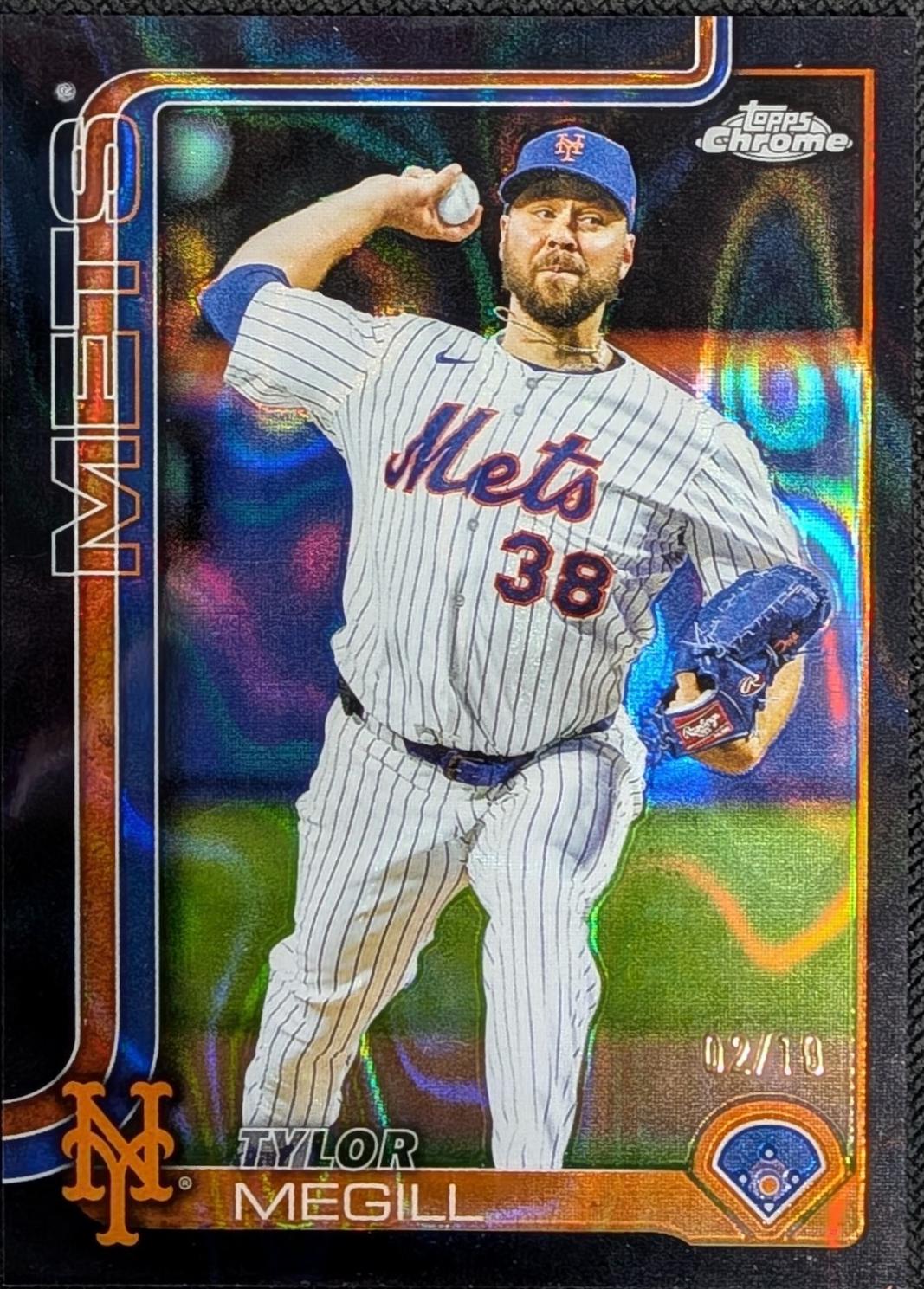 Tylor Megill [Black Lava Refractor] #USC153