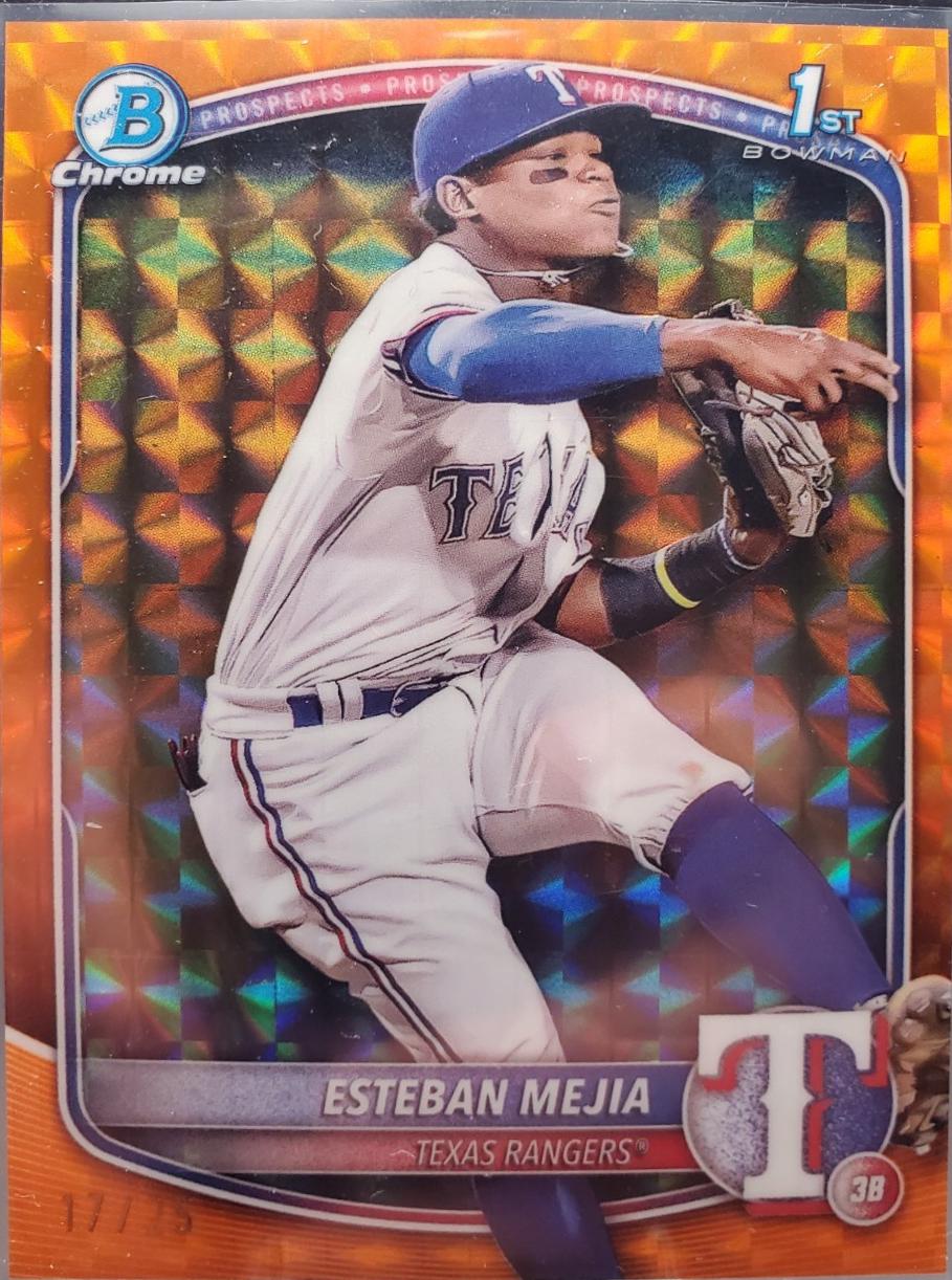 Esteban Mejia [Orange Geometric] #BCP-9