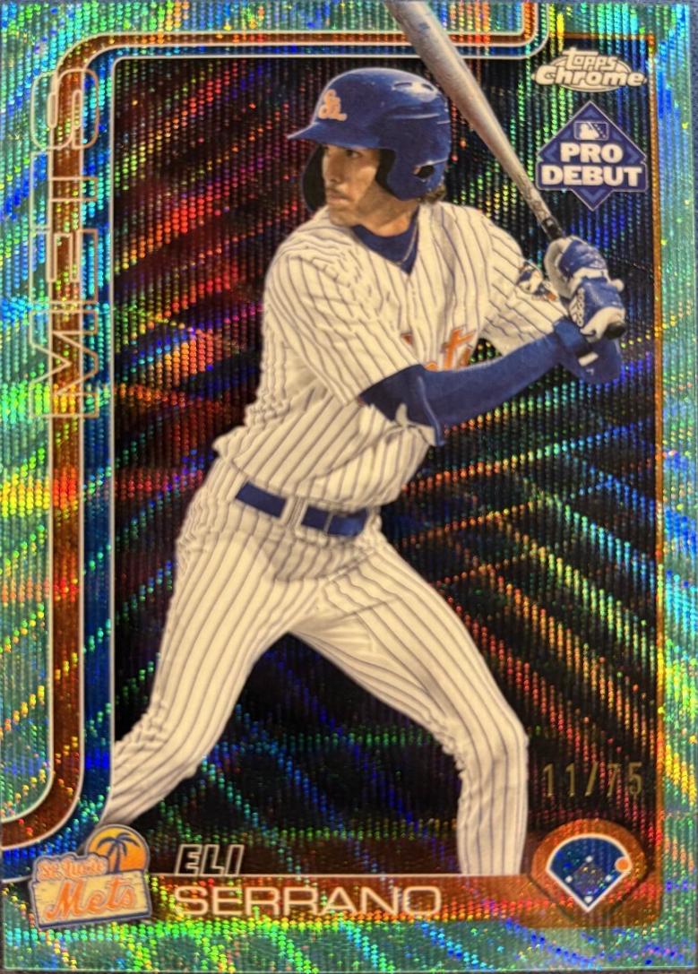 Eli Serrano [Aqua Wave Refractor] #PDC-153