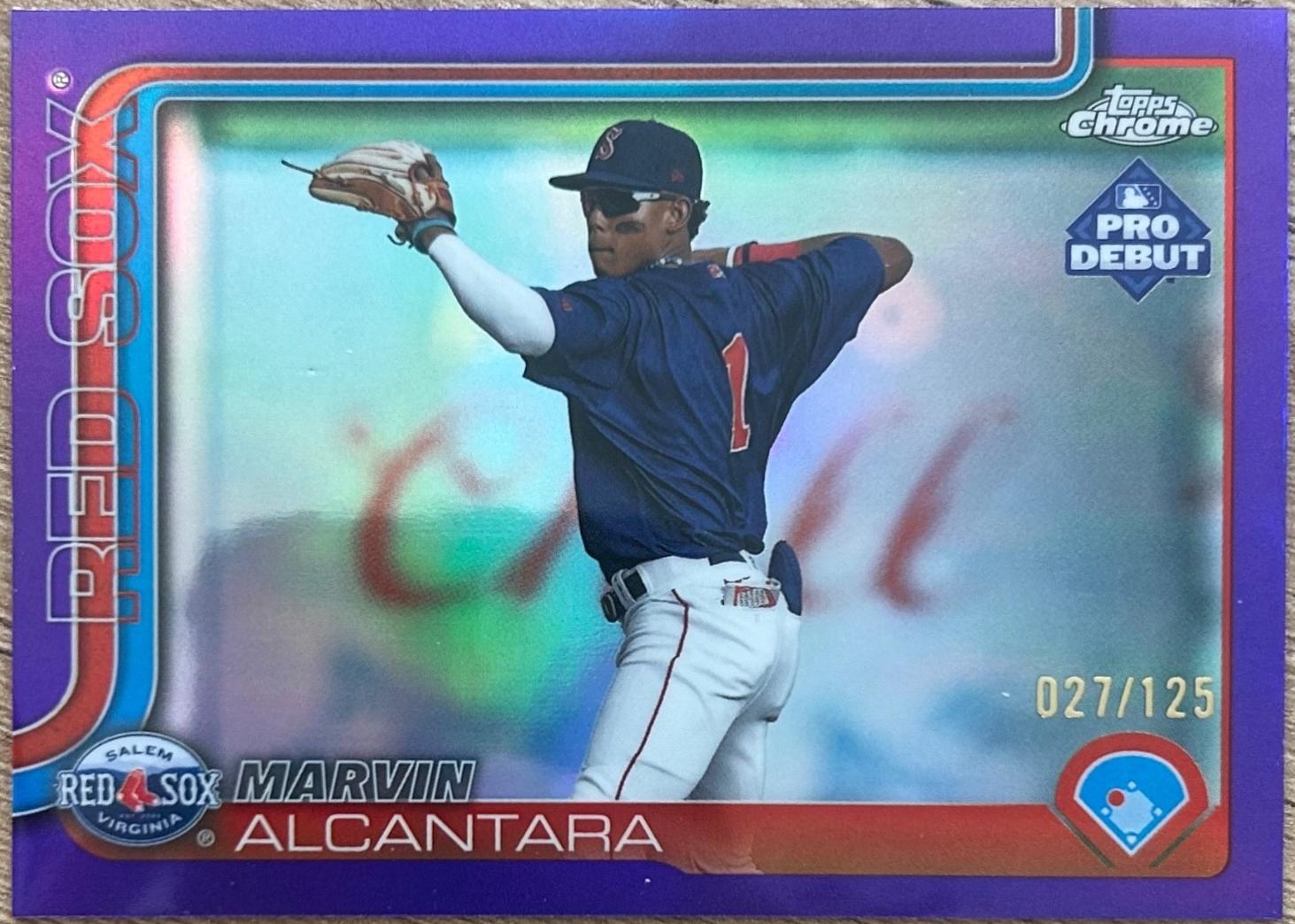 Marvin Alcantara [Purple Refractor] #PDC-23