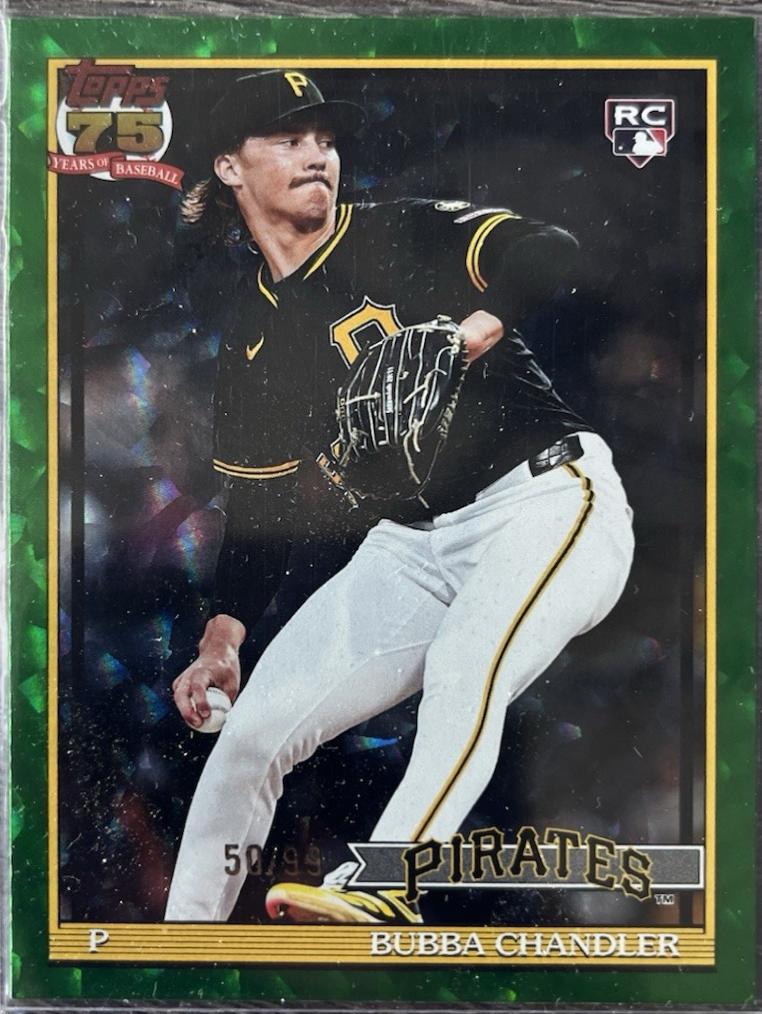 Bubba Chandler [Green Crackleboard Foil] #T91-51