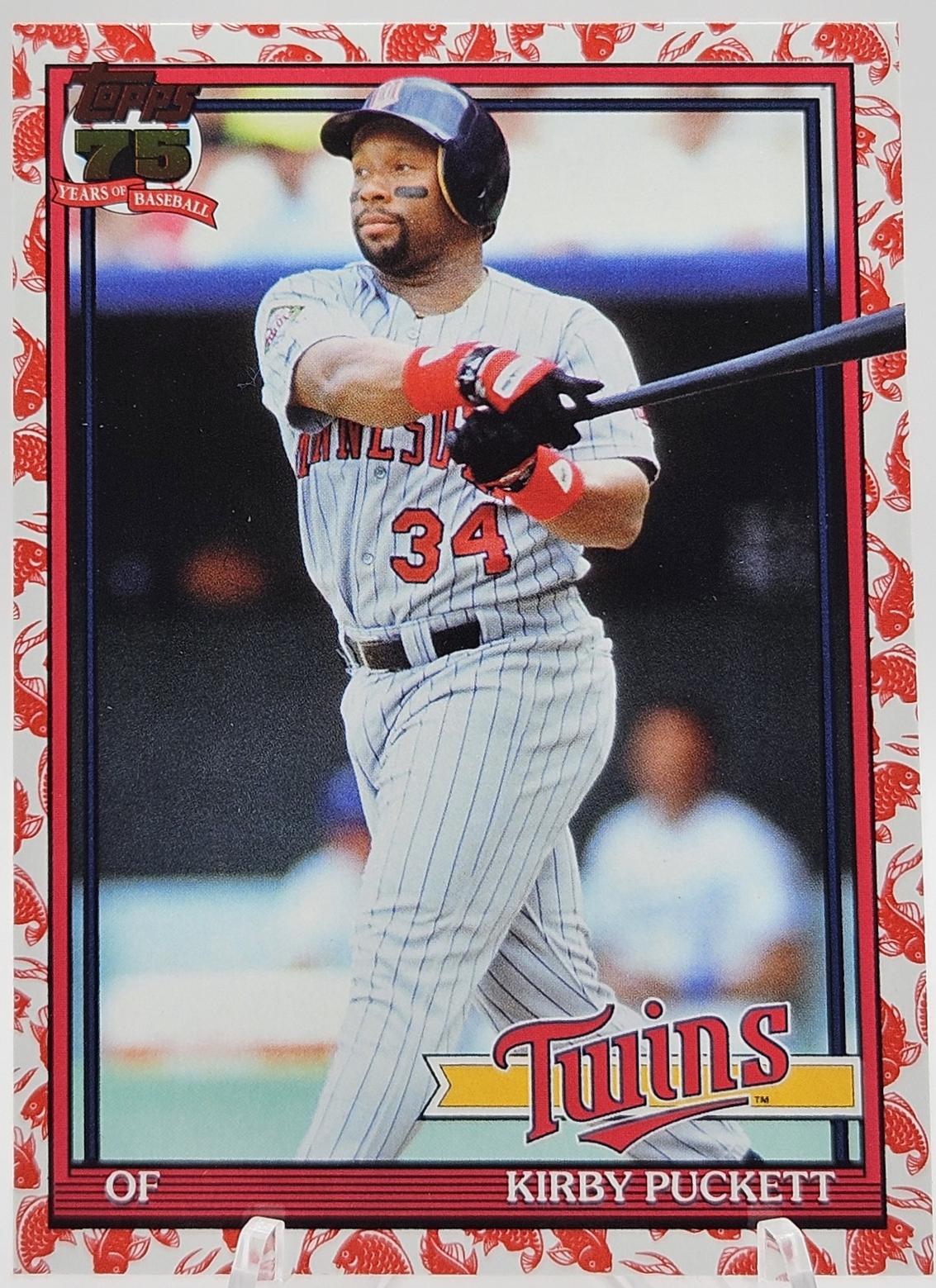 Kirby Puckett [Koi Fish] #T91-94
