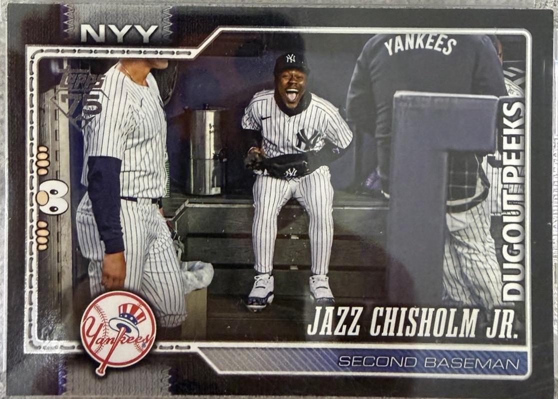 Jazz Chisholm Jr. [Black Dugout Peeks] #308