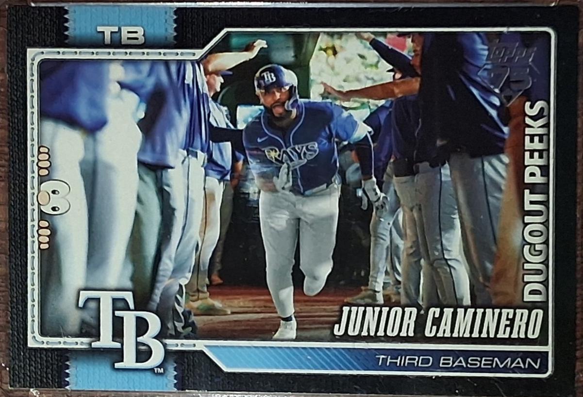 Junior Caminero [Black Dugout Peeks] #328
