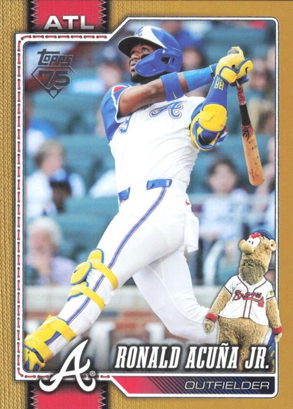 Ronald Acuna Jr. [Gold Hidden Mascot] #50