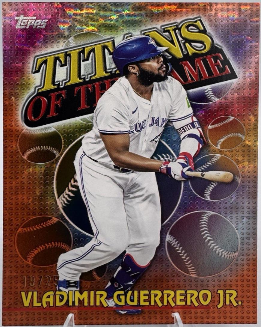 Vladimir Guerrero Jr. [Orange Crackleboard Foil] #TOG-17